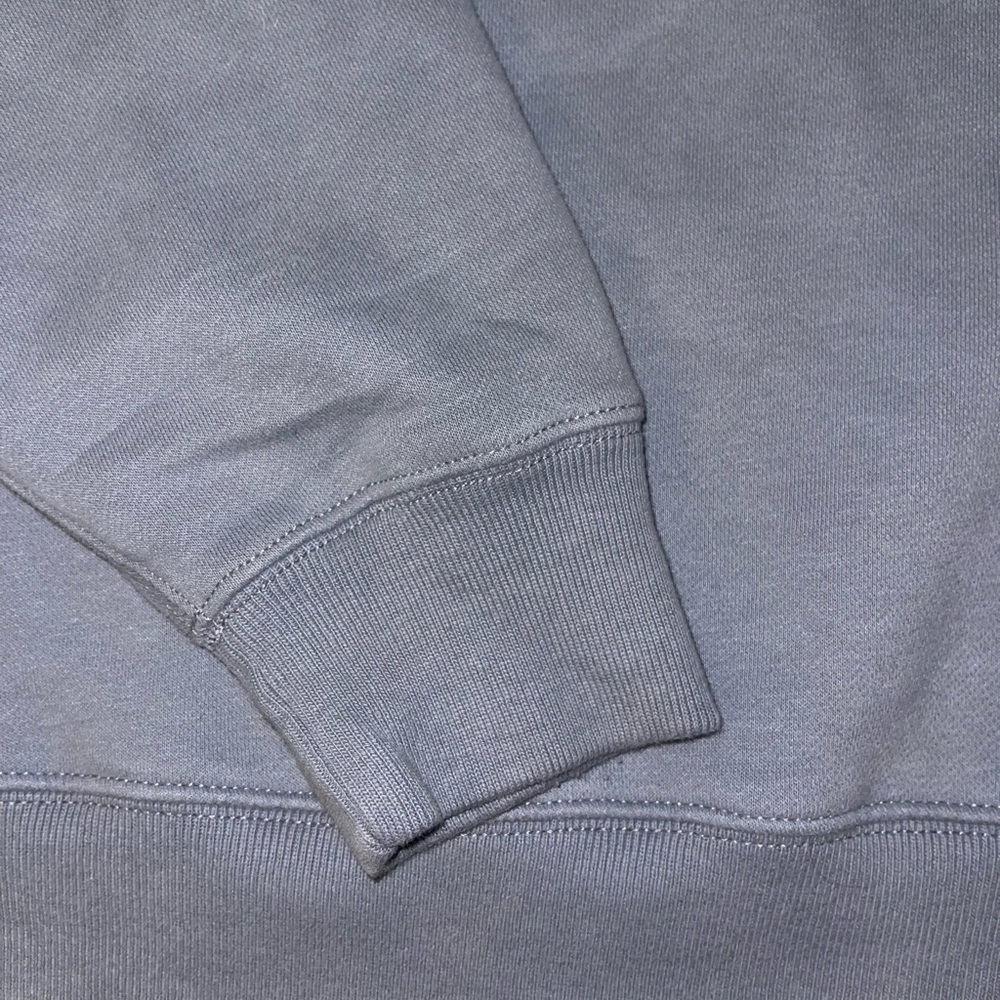 MEDIUM Blue Grey Cute Crew Neck Sweater - Picture 6 of 9